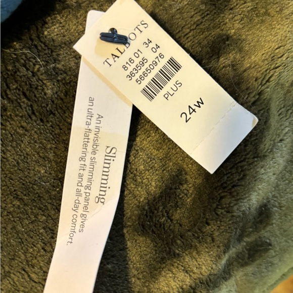 Talbots Robin’s Egg Blue Plus Size Jeggings Size 24 NWT - Picture 5 of 9